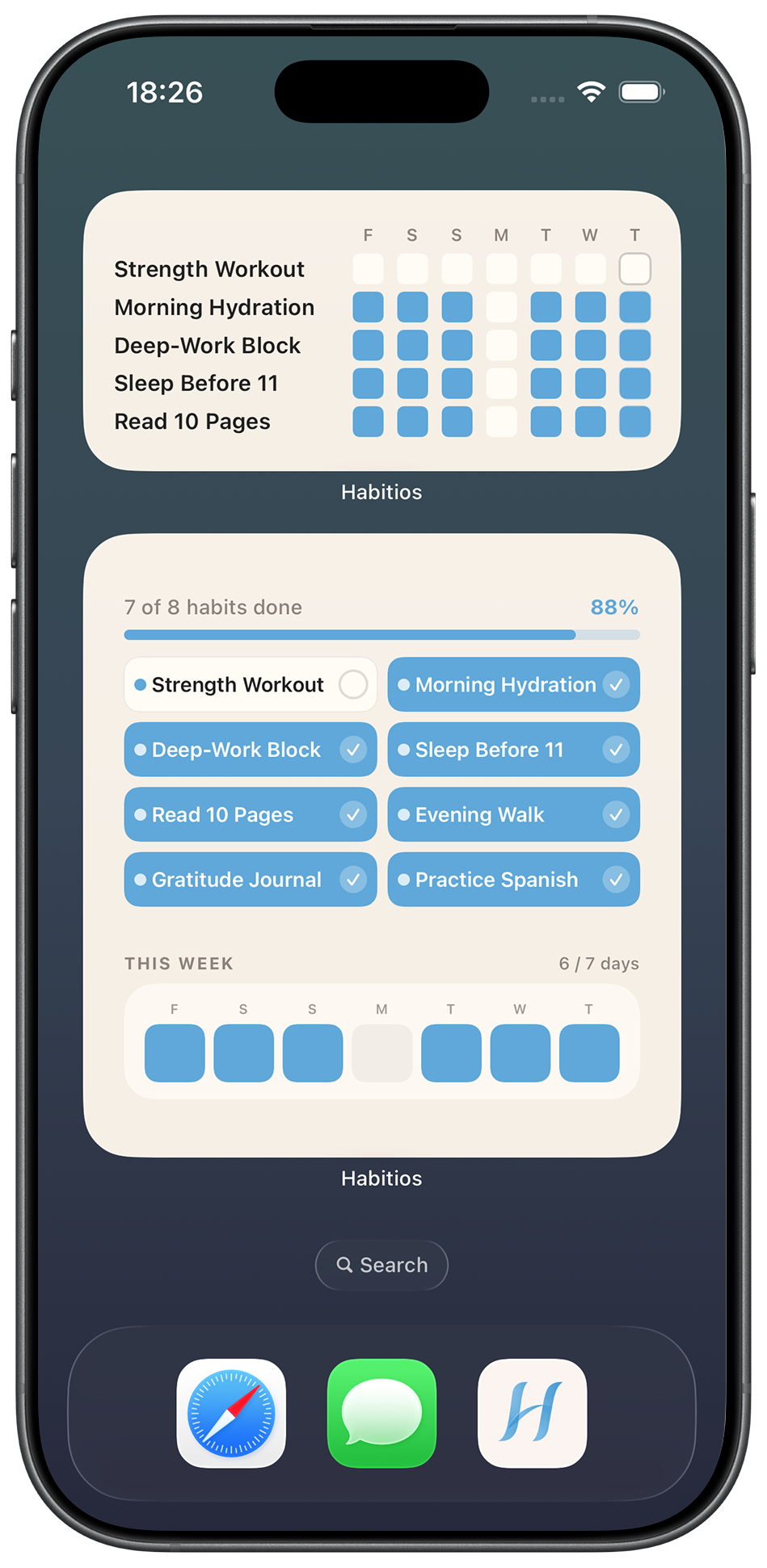 Widgets